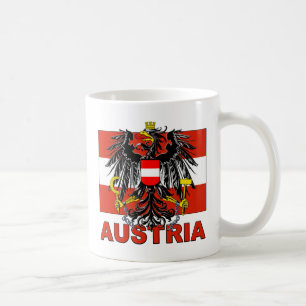 Caneca De Café Brasão de Áustria