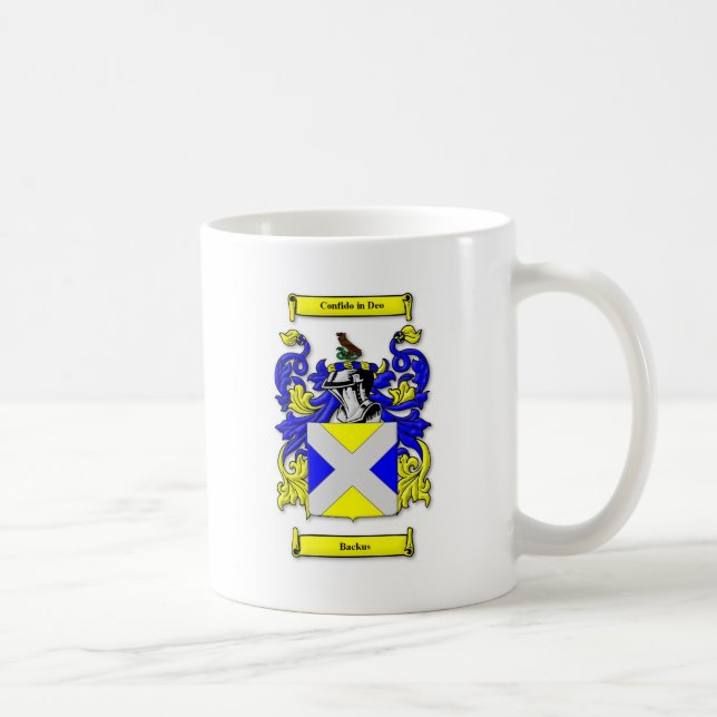 Caneca De Café Brasão de Backus (Direita)