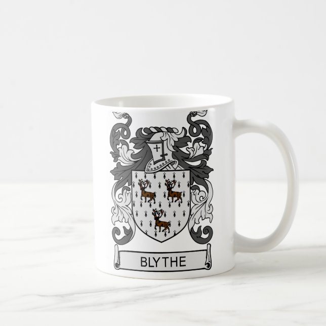 Caneca De Café Brasão de BLYTHE (Direita)