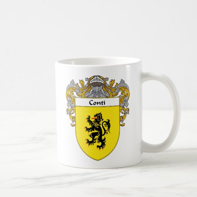 Caneca De Café Brasão de Conti (envolvida) (Direita)
