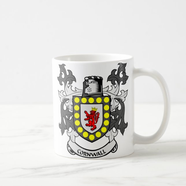 Caneca De Café Brasão de CORNUALHA (Direita)