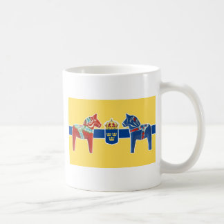 Caneca De Café Brasão de Dala da suecia