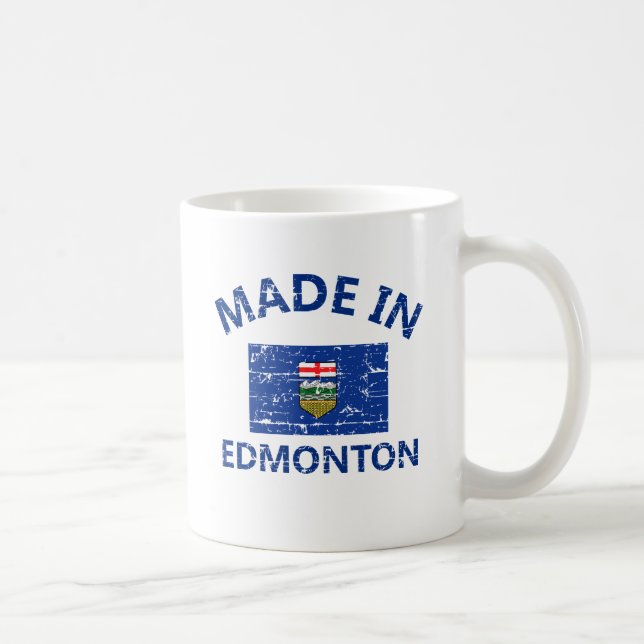Caneca De Café Brasão de Edmonton (Direita)