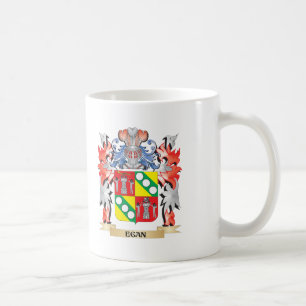 Caneca De Café Brasão de Egan - crista da família