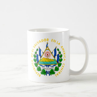 Caneca De Café Brasão de El Salvador