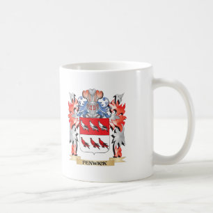 Caneca De Café Brasão de Fenwick - crista da família