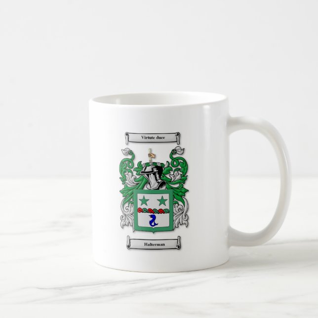 Caneca De Café Brasão de Halterman (Direita)