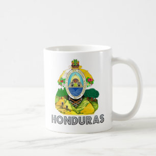 Caneca De Café Brasão de Honduras