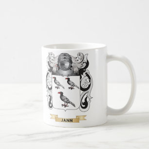 Caneca De Café Brasão de Jann (crista da família)