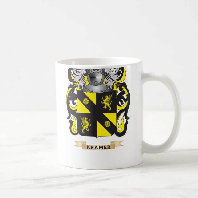 Caneca De Café Brasão de Kramer (crista da família) (Direita)