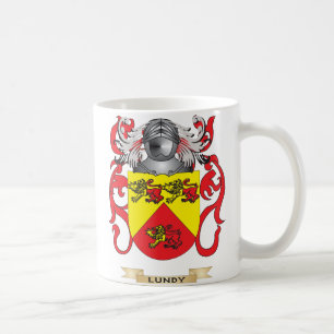 Caneca De Café Brasão de Lundy (crista da família)