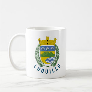 Caneca De Café Brasão de Luquillo - Porto Rico
