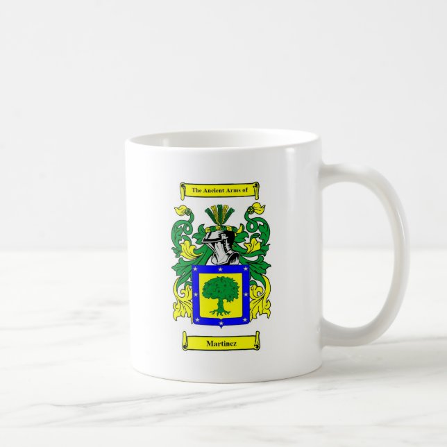 Caneca De Café Brasão de Marti'nez (Direita)
