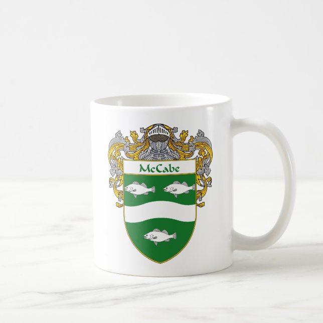 Caneca De Café Brasão de McCabe (envolvida) (Direita)