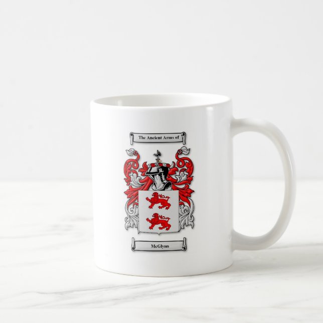 Caneca De Café Brasão de McGlynn (Direita)