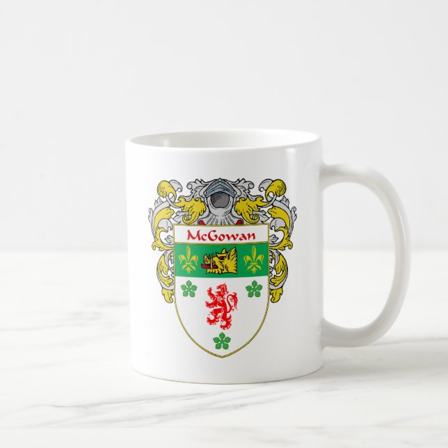 Caneca De Café Brasão de McGowan (envolvida) (Direita)