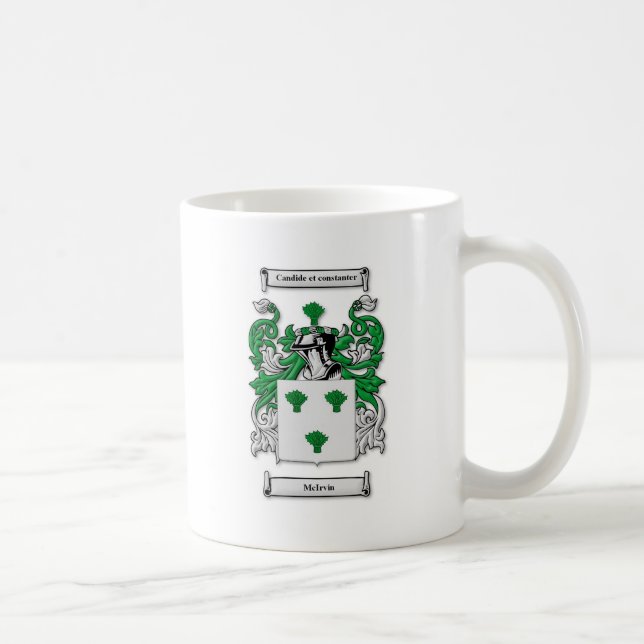 Caneca De Café Brasão de McIrvin (Direita)