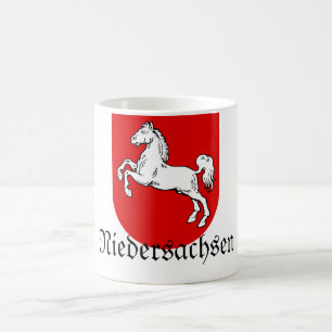 Caneca De Café Brasão de Niedersachsen Wappen