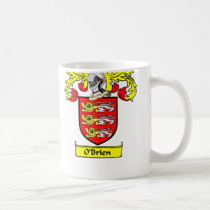 Caneca De Café Brasão de O'BRIEN