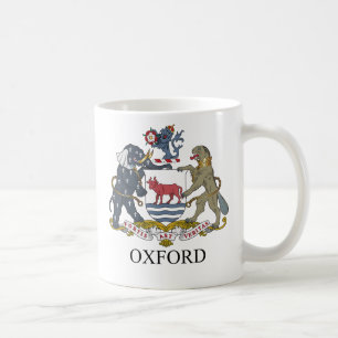 Caneca De Café Brasão de Oxford