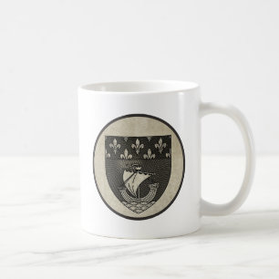 Caneca De Café Brasão de Paris