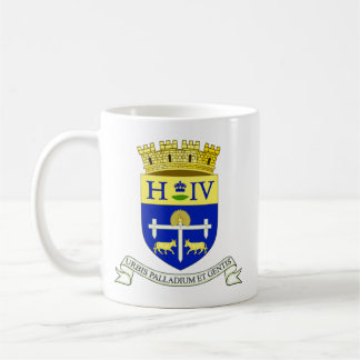 Caneca De Café Brasão de Pau, Pyrénées-Atlantiques (FRANÇA)