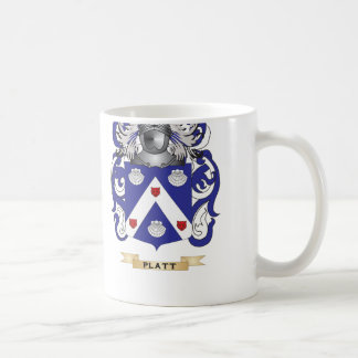 Caneca De Café Brasão de Platt (crista da família)