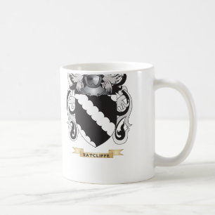 Caneca De Café Brasão de Ratcliffe (crista da família)