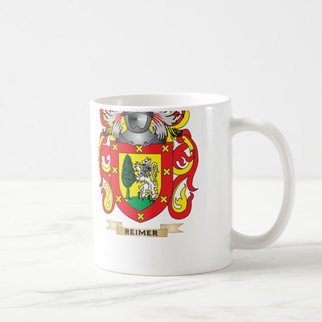 Caneca De Café Brasão de Reimer (crista da família) (Direita)