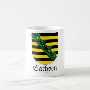 Caneca De Café Brasão de Sachsen Wappen