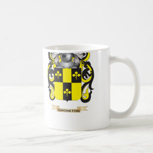 Caneca De Café Brasão de Simoneton (crista da família)