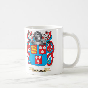 Caneca De Café Brasão de Speakman (crista da família)