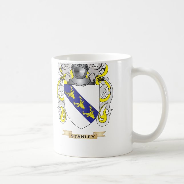 Caneca De Café Brasão de Stanley (crista da família) (Direita)