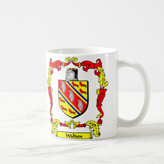 Caneca De Café Brasão de WALDEN (Direita)