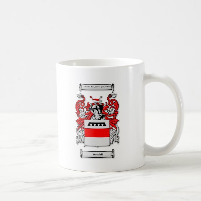 Caneca De Café Brasão de Westfall (Direita)