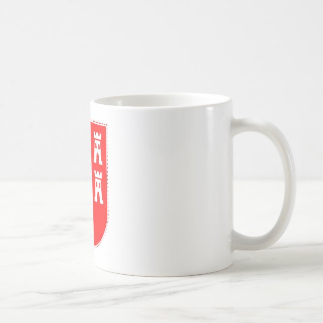 Caneca De Café Brasão dos Saxões Transilvanos (Direita)