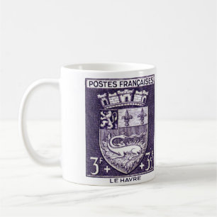 Caneca De Café Brasão, La Havre France