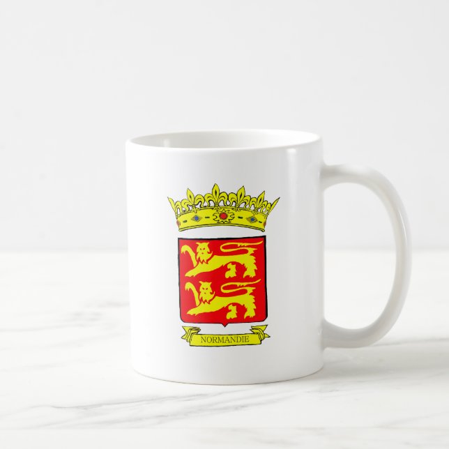CANECA DE CAFÉ BRASÃO NORMANDIA (Direita)