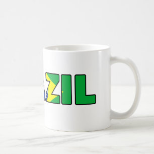 Caneca De Café Brasil