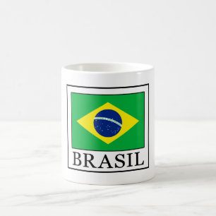 Caneca De Café Brasil