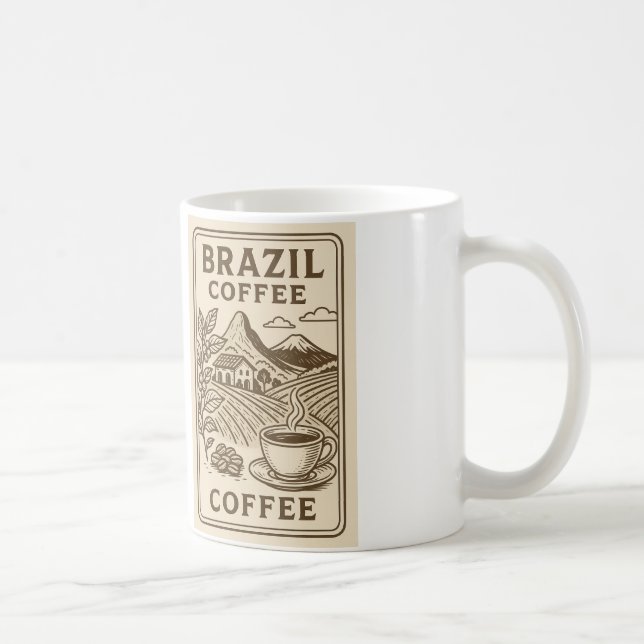 Caneca De Café Brasil (Direita)