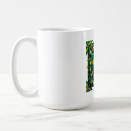 Caneca De Café Brasil Eterno Jaguar Ascendente, Presente Brasilei