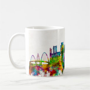 Caneca De Café Brasília Brasil Skyline