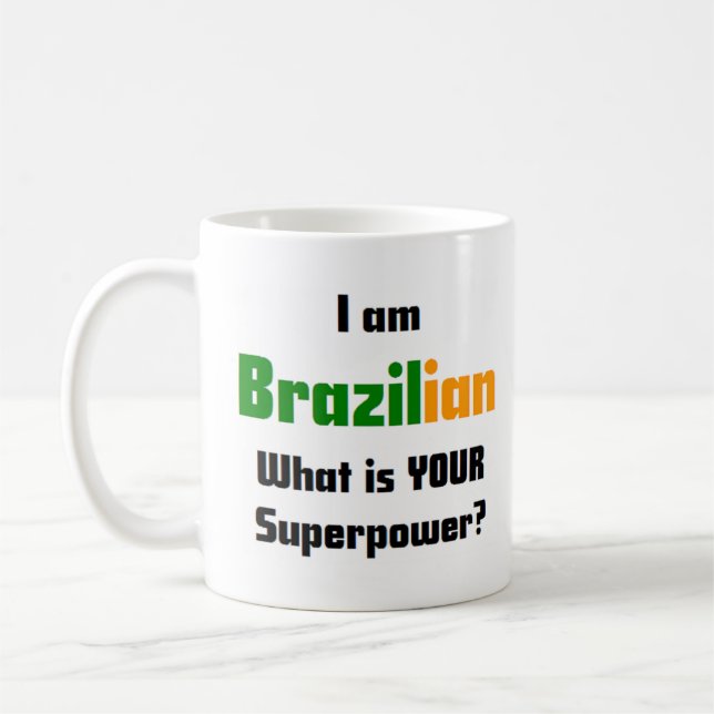 Caneca De Café brazilian (Esquerda)