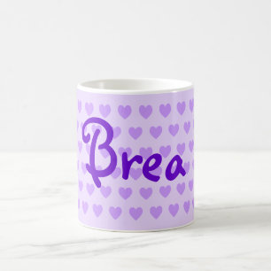 Caneca De Café Brea em roxo