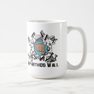 Caneca De Café Break Israel Apartheid Wall