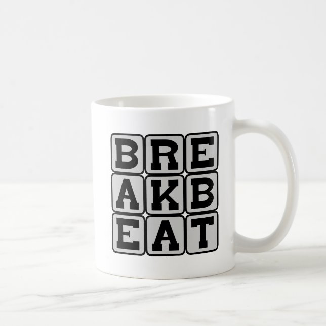 Caneca De Café Breakbeat, Gênero Musical (Direita)