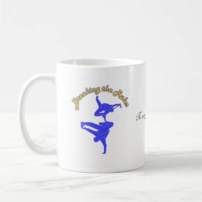 Caneca De Café Breakdancing 2024 Paris Olimpiadas (Esquerda)
