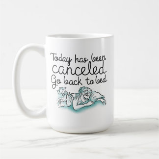 Caneca De Café Breakfast at Tiffanys Go Back to Bed