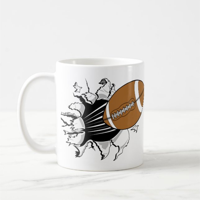 Caneca De Café Breakout de futebol (Esquerda)